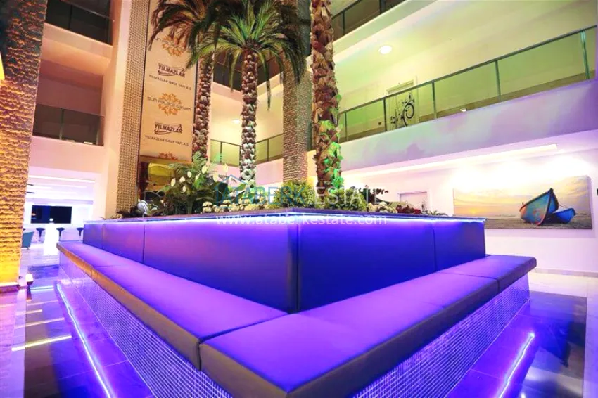 Real estate for a residence permit. Three-room apartment with furniture in Alanya, Tosmur district 9