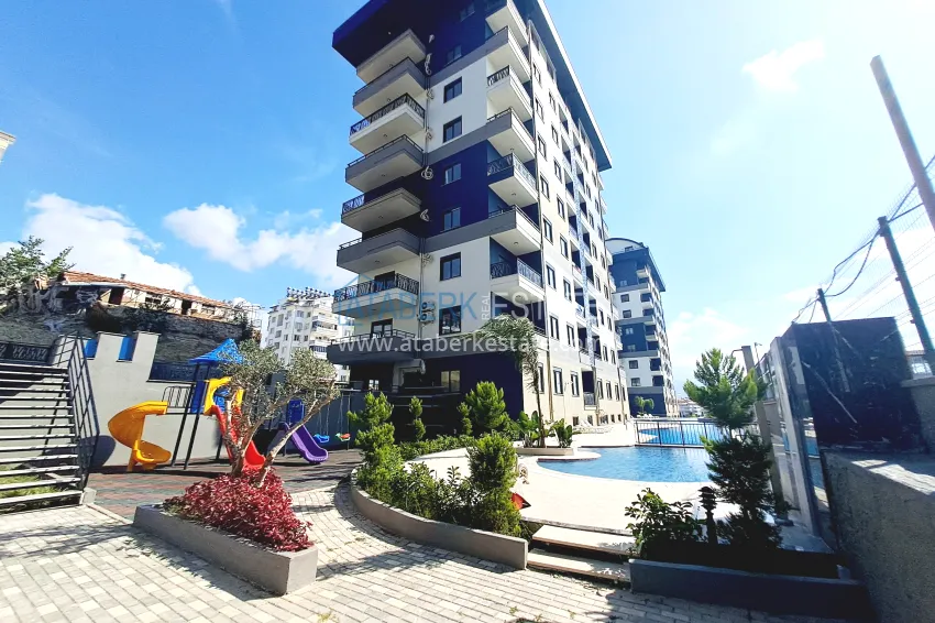 1+1 apartment from the owner in a new complex - Payallar district, Alanya, 56 m2, 2nd floor 1