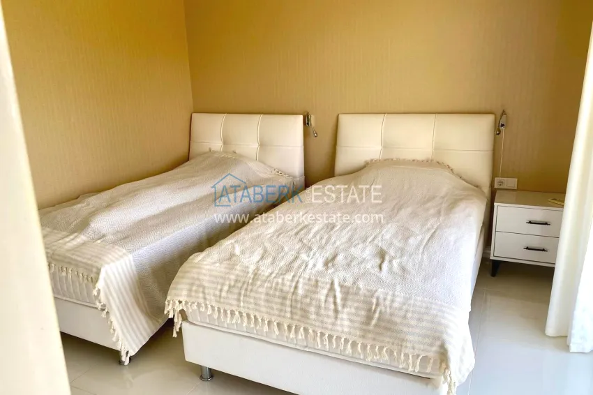 Purchase Two-storey villa in Kargicak, furnished, with private garage and swimming pool 17