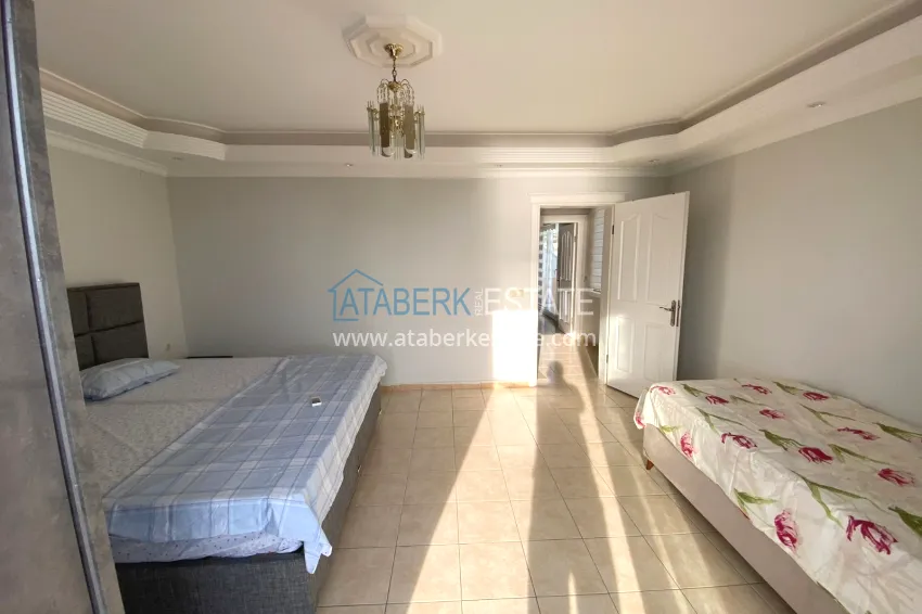 Purchase 4+1 duplex with separate kitchen and panoramic sea and mountain views - Mahmutlar district, Alanya 14