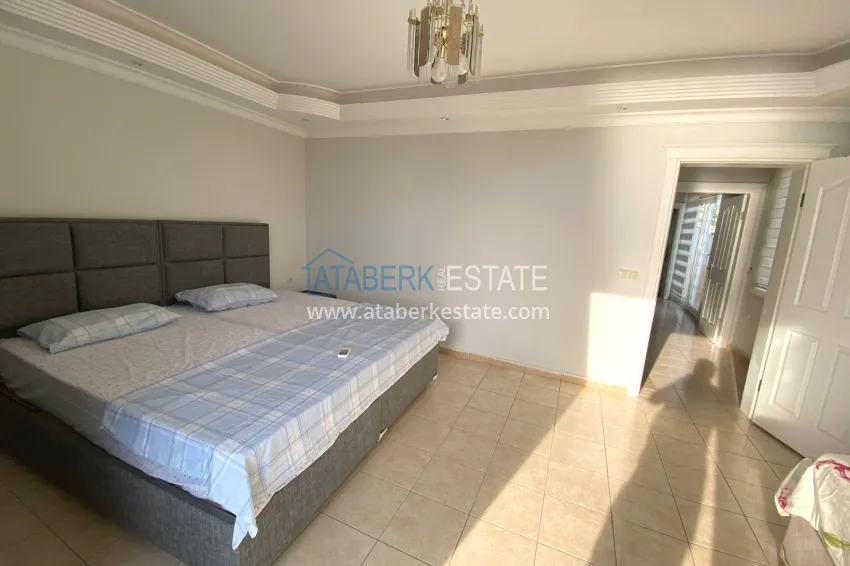 Purchase 4+1 duplex with separate kitchen and panoramic sea and mountain views - Mahmutlar district, Alanya 15