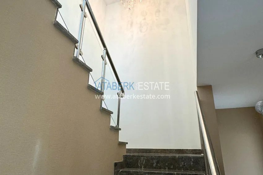 Purchase Two-storey villa in Kargicak, furnished, with private garage and swimming pool 20