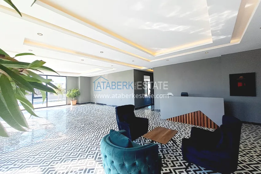 1+1 apartment from the owner in a new complex - Payallar district, Alanya, 56 m2, 2nd floor 17