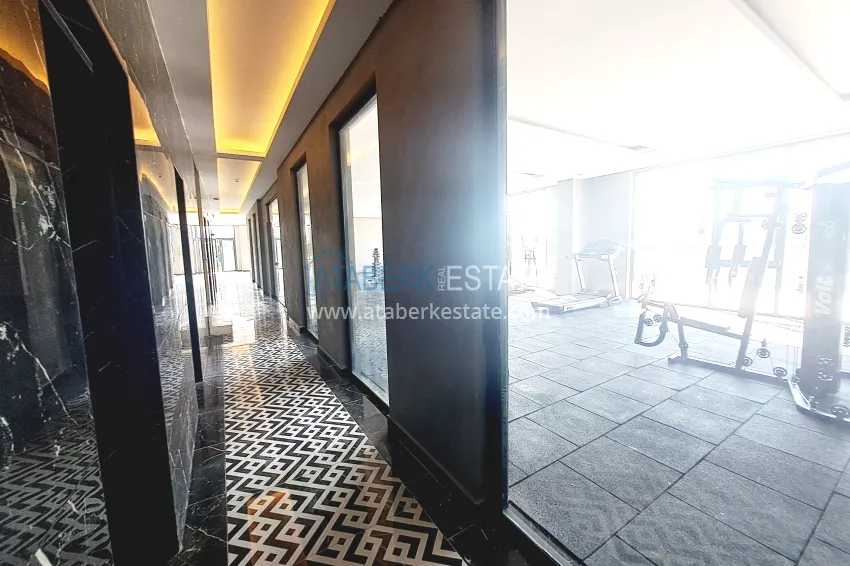 1+1 apartment from the owner in a new complex - Payallar district, Alanya, 56 m2, 2nd floor 18