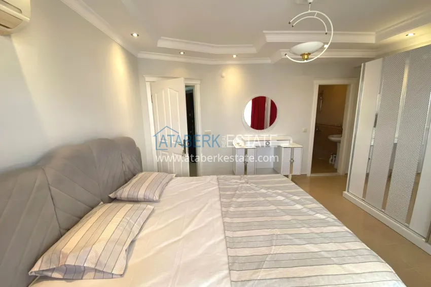 Purchase 4+1 duplex with separate kitchen and panoramic sea and mountain views - Mahmutlar district, Alanya 19