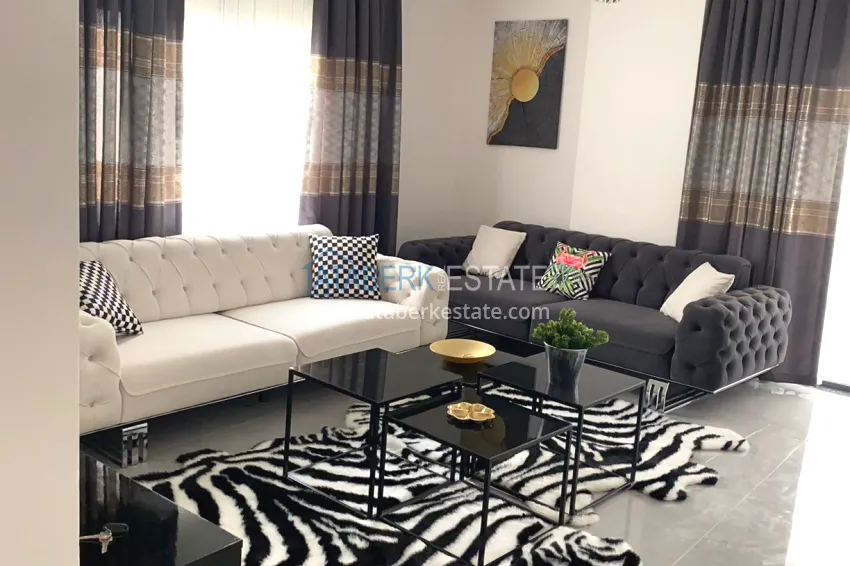 Purchase 2+1 penthouse duplex with furniture from the owner in Alanya, Oba district 2