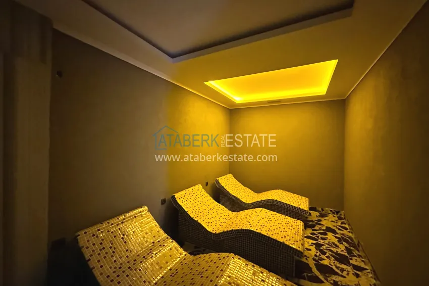 2+1 penthouse duplex with furniture from the owner in Alanya, Oba district 20