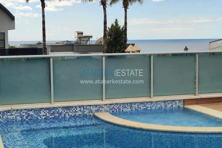 Purchase Two-storey villa in Kargicak, furnished, with private garage and swimming pool 30
