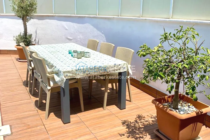 Purchase Two-storey villa in Kargicak, furnished, with private garage and swimming pool 31