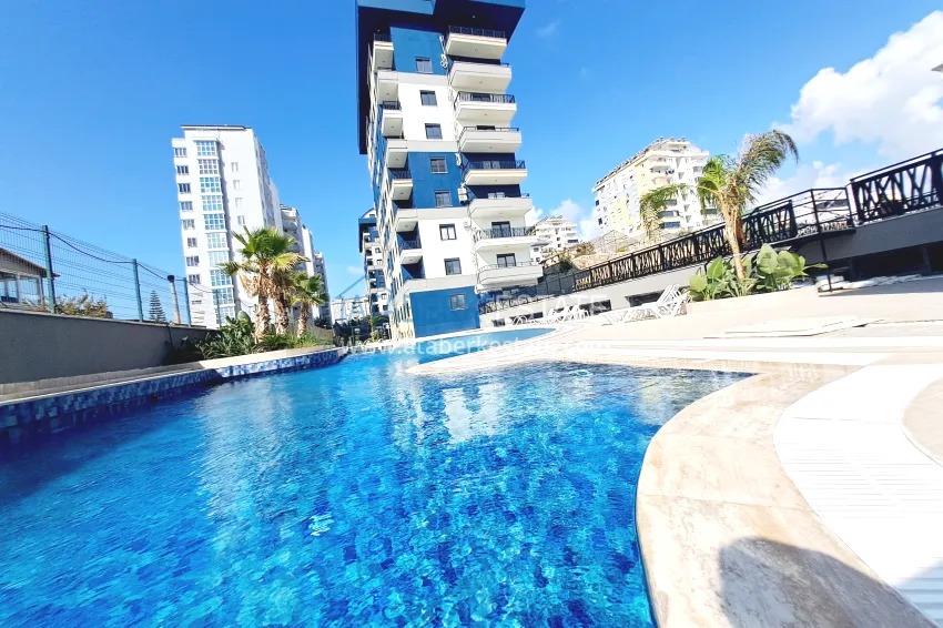 1+1 apartment from the owner in a new complex - Payallar district, Alanya, 56 m2, 2nd floor 3