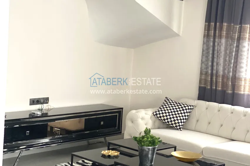 Purchase 2+1 penthouse duplex with furniture from the owner in Alanya, Oba district 5