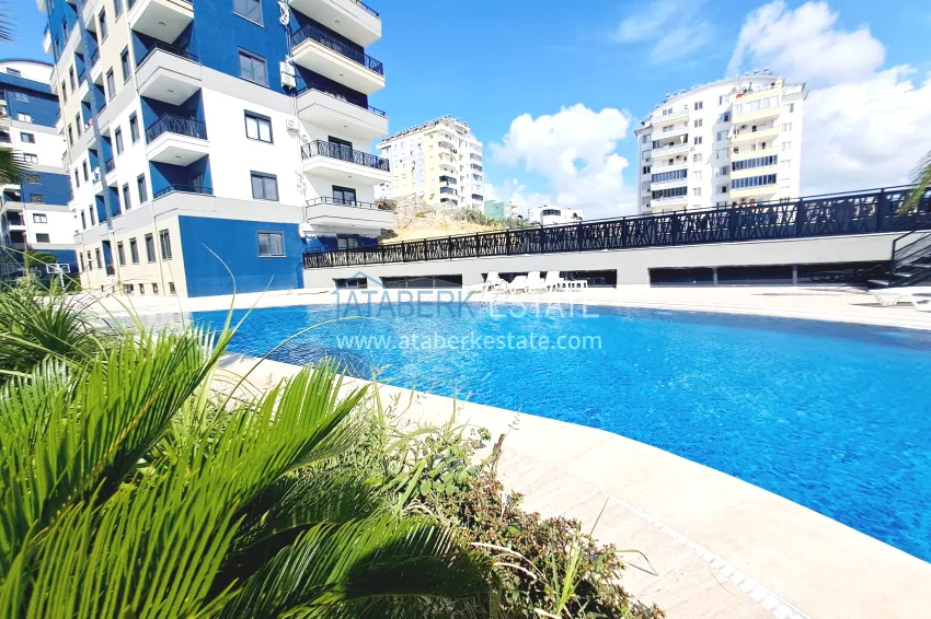 1+1 apartment from the owner in a new complex - Payallar district, Alanya, 56 m2, 2nd floor 6