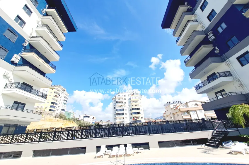 1+1 apartment from the owner in a new complex - Payallar district, Alanya, 56 m2, 2nd floor 7