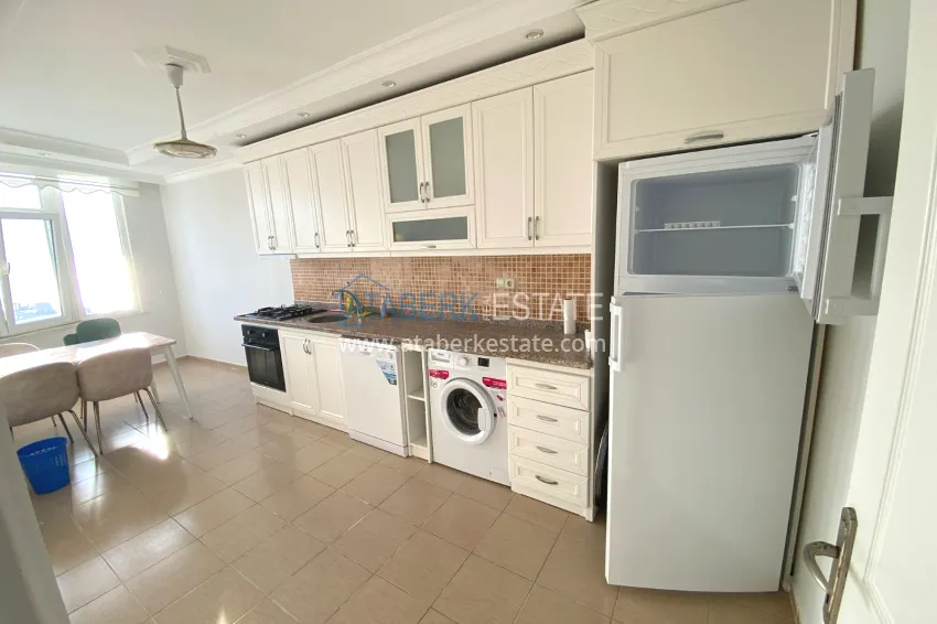 Purchase 4+1 duplex with separate kitchen and panoramic sea and mountain views - Mahmutlar district, Alanya 8