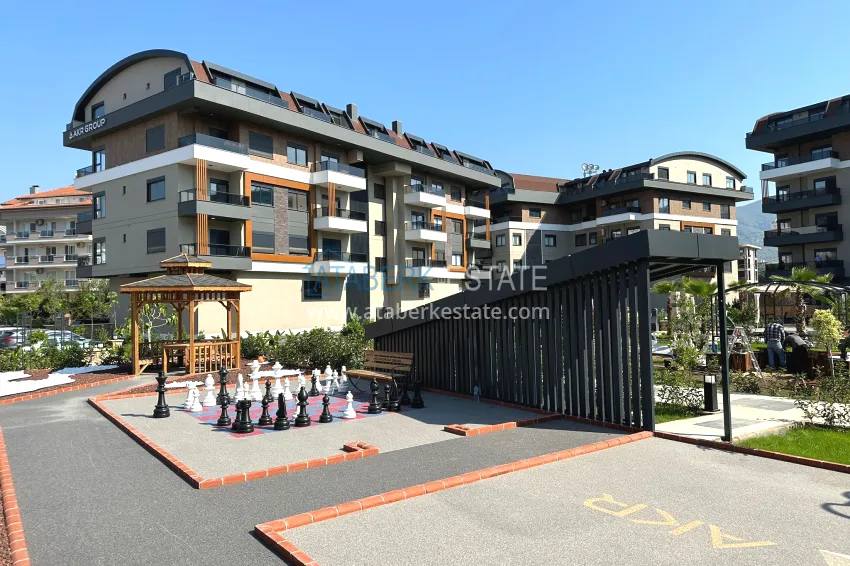 2+1 penthouse duplex with furniture from the owner in Alanya, Oba district 8