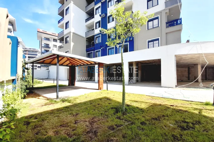 1+1 apartment under construction, from an investor in the Avsallar hotel-type complex — Alanya 9