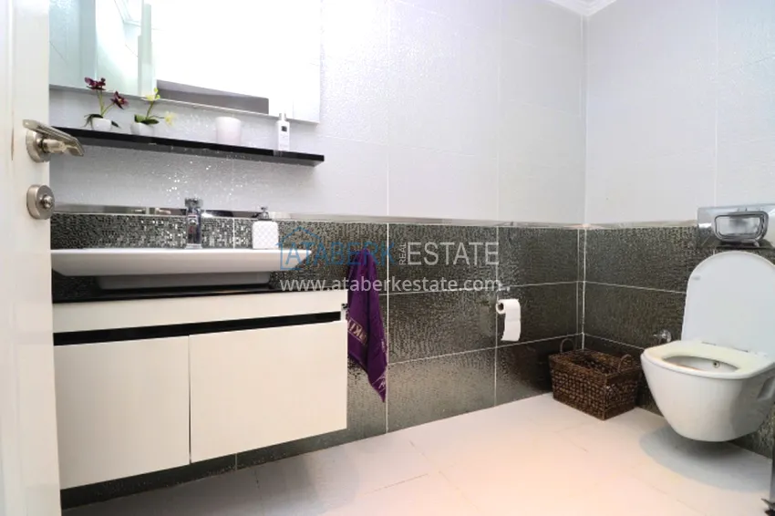 Purchase Luxury villa with panoramic views of the sea and the castle in Alanya — Kucukhasbahce district 14