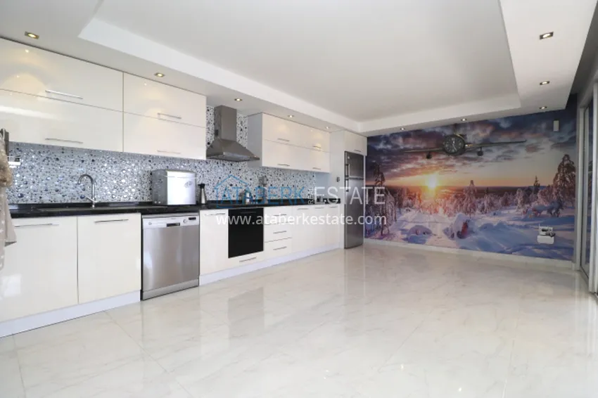 Purchase Luxury villa with panoramic views of the sea and the castle in Alanya — Kucukhasbahce district 23