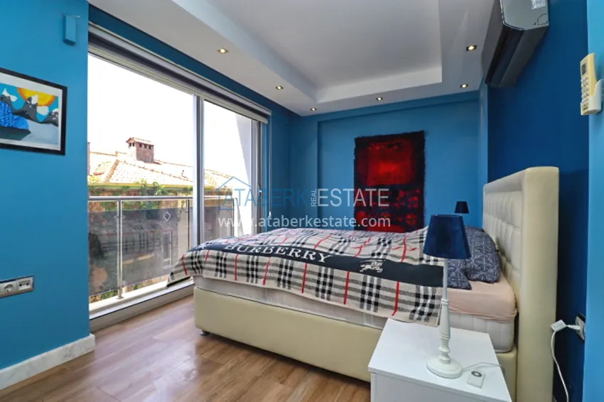 Purchase Luxury villa with panoramic views of the sea and the castle in Alanya — Kucukhasbahce district 36