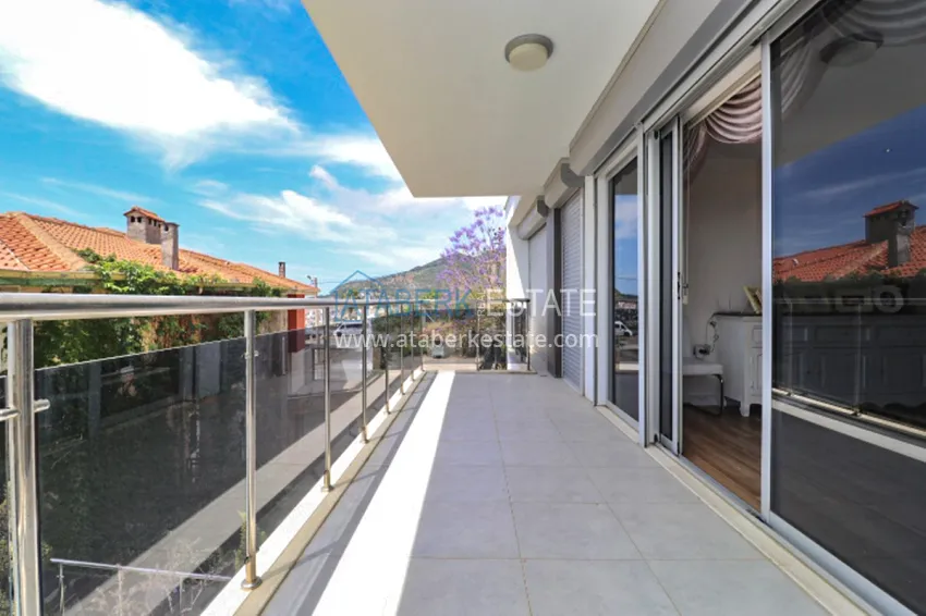Purchase Luxury villa with panoramic views of the sea and the castle in Alanya — Kucukhasbahce district 39