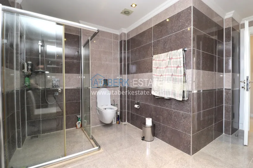 Purchase Luxury villa with panoramic views of the sea and the castle in Alanya — Kucukhasbahce district 42