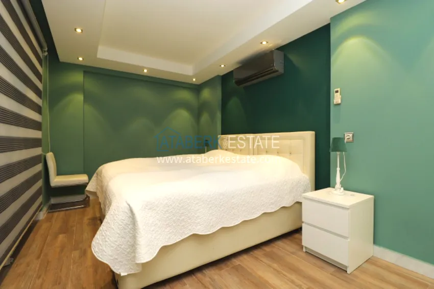 Purchase Luxury villa with panoramic views of the sea and the castle in Alanya — Kucukhasbahce district 46