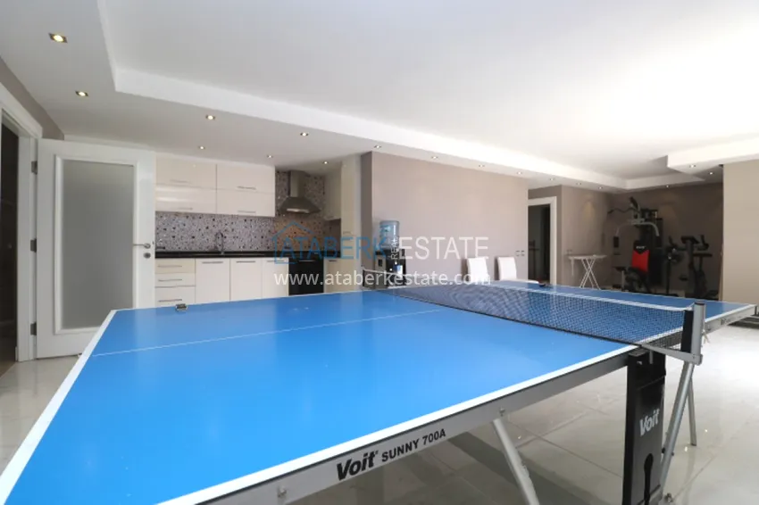 Purchase Luxury villa with panoramic views of the sea and the castle in Alanya — Kucukhasbahce district 48