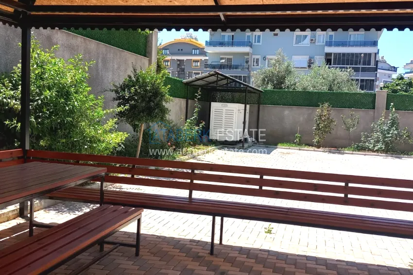 Two-bedroom apartment in a comfortable complex — Alanya, Oba district 13