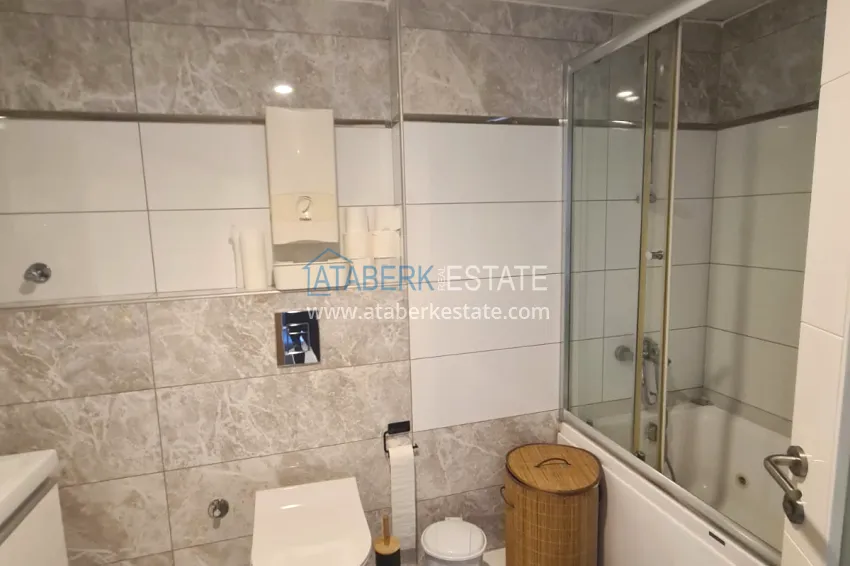 Purchase Furnished 2+1 apartment in a prestigious residential complex, Cikcilli district — Alanya 12