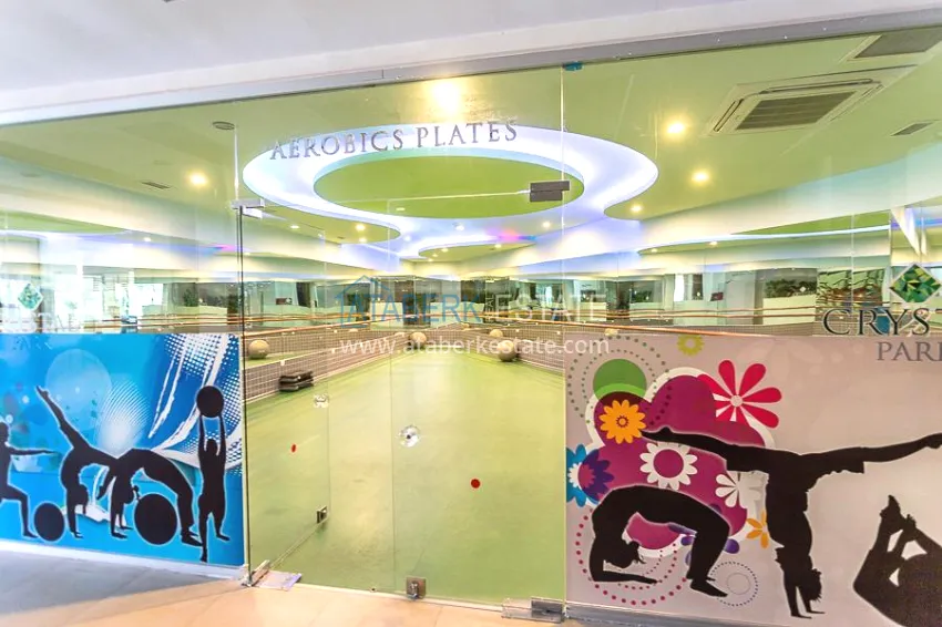 Furnished 2+1 apartment in a prestigious residential complex, Cikcilli district — Alanya 12