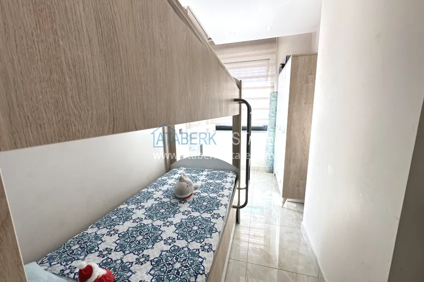Purchase Turnkey three-room apartment in the center of Alanya, just 5 minutes from Cleopatra Beach 13 