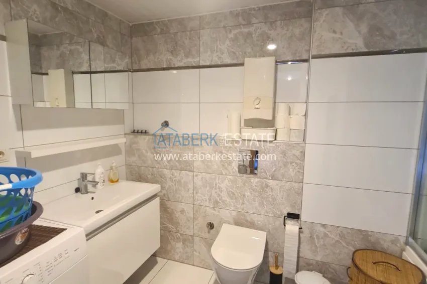 Purchase Furnished 2+1 apartment in a prestigious residential complex, Cikcilli district — Alanya 13