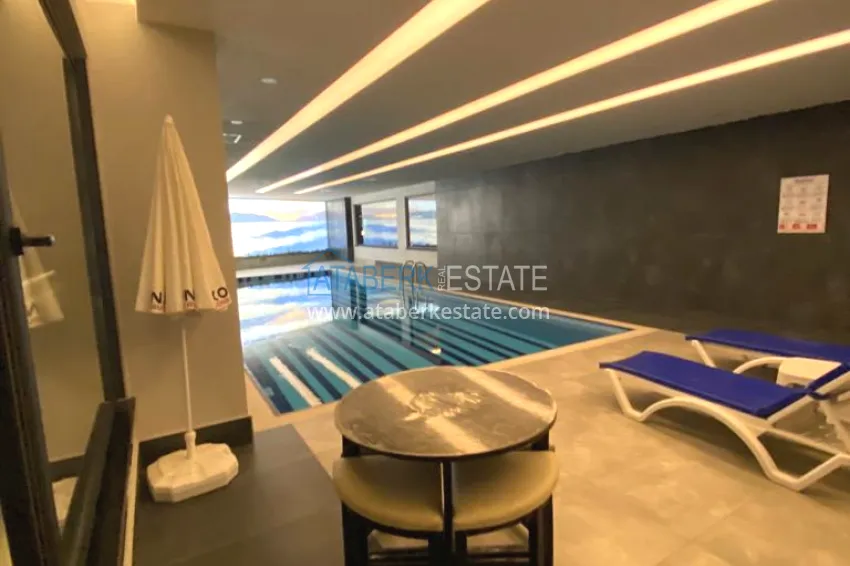 Turnkey three-room apartment in the center of Alanya, just 5 minutes from Cleopatra Beach 16 