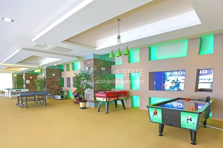 Furnished 2+1 apartment in a prestigious residential complex, Cikcilli district — Alanya 14