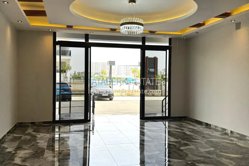 One bedroom apartment with new furniture, separate kitchen and 2 balconies in Mersin, Tomyuk 20