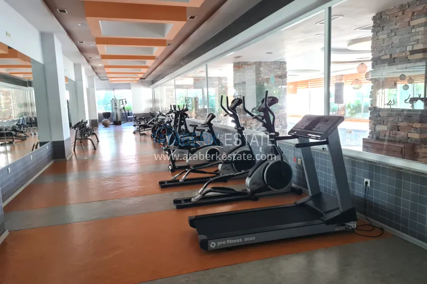 Furnished 2+1 apartment in a prestigious residential complex, Cikcilli district — Alanya 16