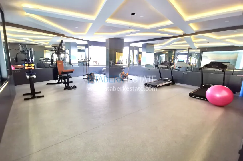 Turnkey three-room apartment in the center of Alanya, just 5 minutes from Cleopatra Beach 18 