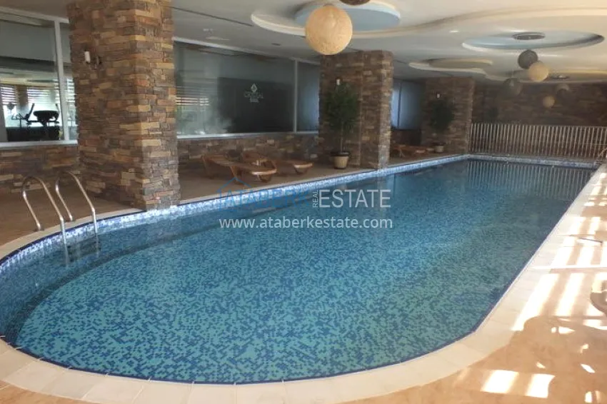 Furnished 2+1 apartment in a prestigious residential complex, Cikcilli district — Alanya 17