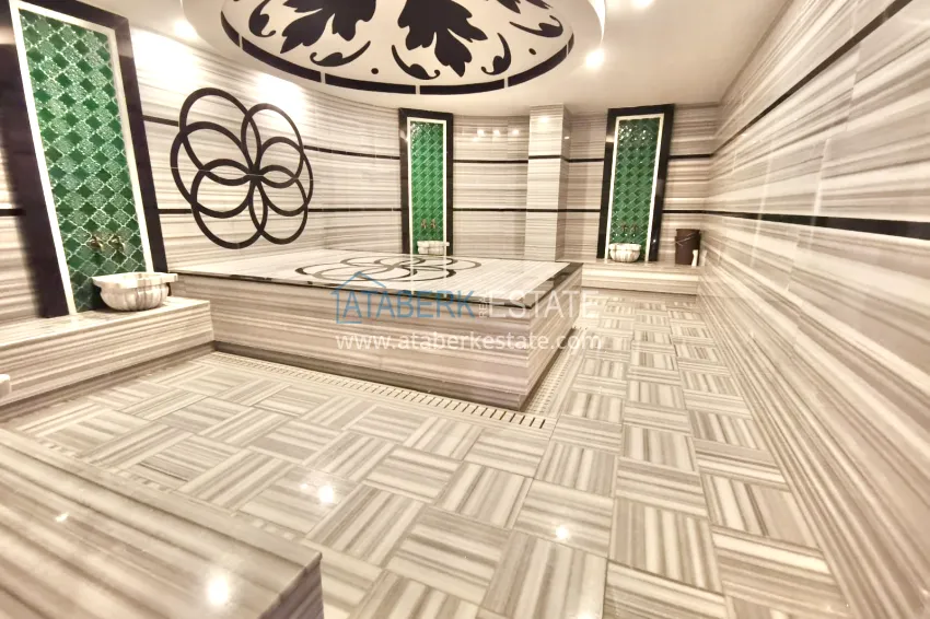 Turnkey three-room apartment in the center of Alanya, just 5 minutes from Cleopatra Beach 20 