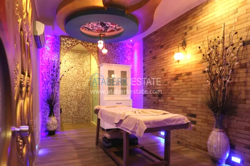 Furnished 2+1 apartment in a prestigious residential complex, Cikcilli district — Alanya 19