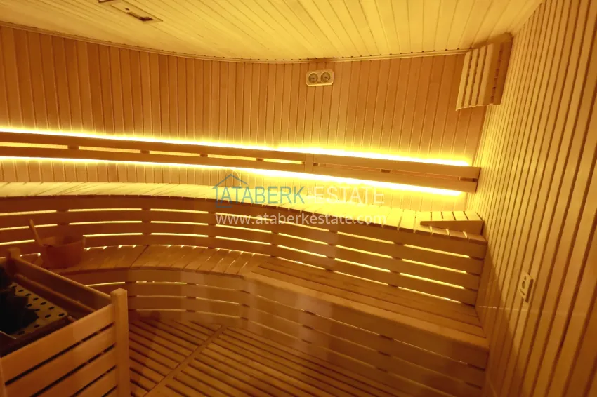 Turnkey three-room apartment in the center of Alanya, just 5 minutes from Cleopatra Beach 21 