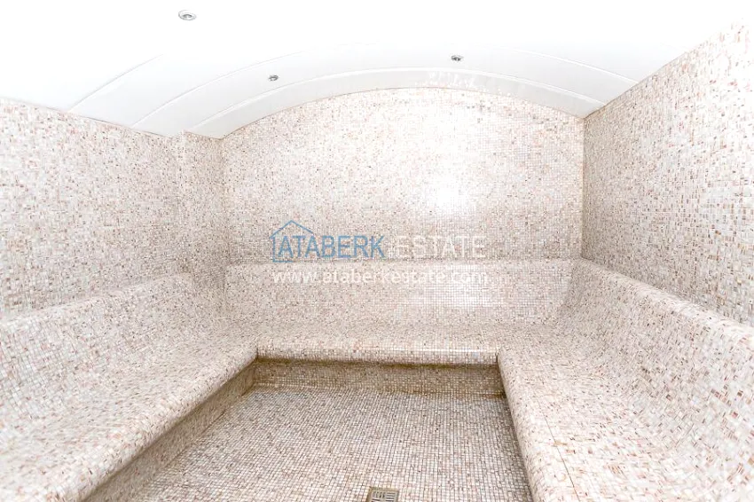 Furnished 2+1 apartment in a prestigious residential complex, Cikcilli district — Alanya 22