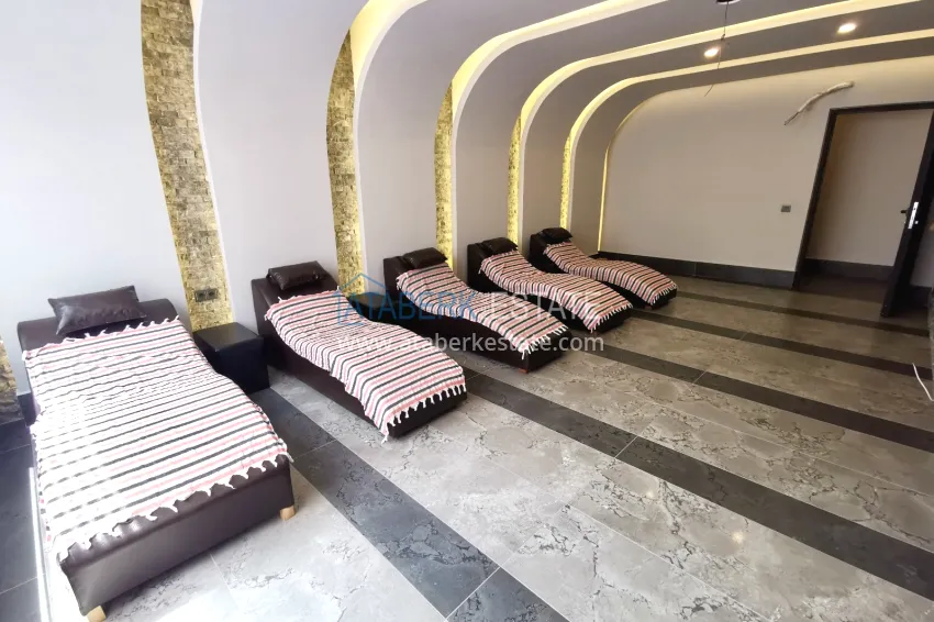 Turnkey three-room apartment in the center of Alanya, just 5 minutes from Cleopatra Beach 22 