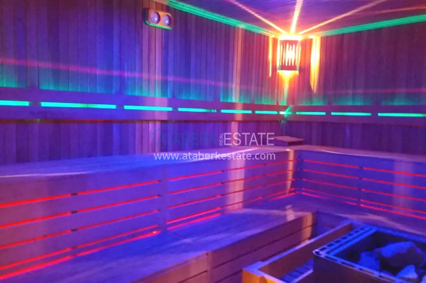 Furnished 2+1 apartment in a prestigious residential complex, Cikcilli district — Alanya 23