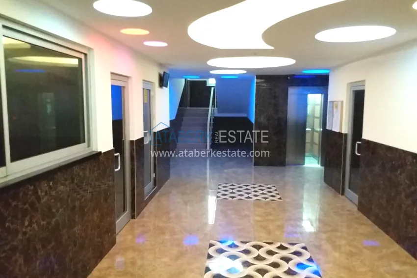 Furnished 2+1 apartment in a prestigious residential complex, Cikcilli district — Alanya 26