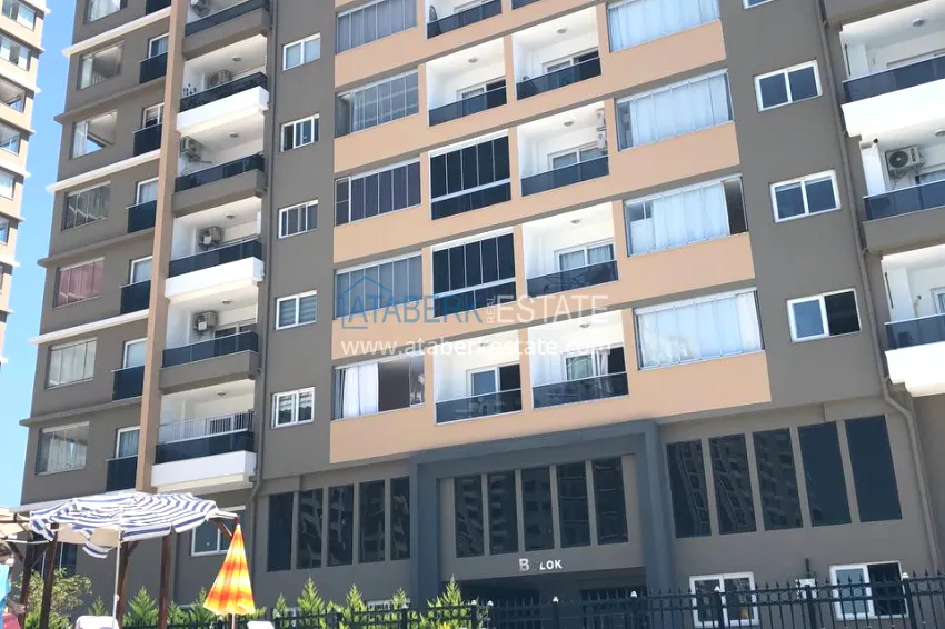 Linear four-room apartment with furniture in Teje district, Mersin 3