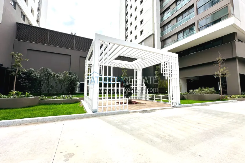 An apartment with a separate kitchen, a dressing room and a glazed balcony in Antalya, Kepez 6