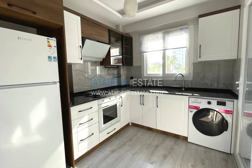 Purchase One bedroom apartment with new furniture, separate kitchen and 2 balconies in Mersin, Tomyuk 5