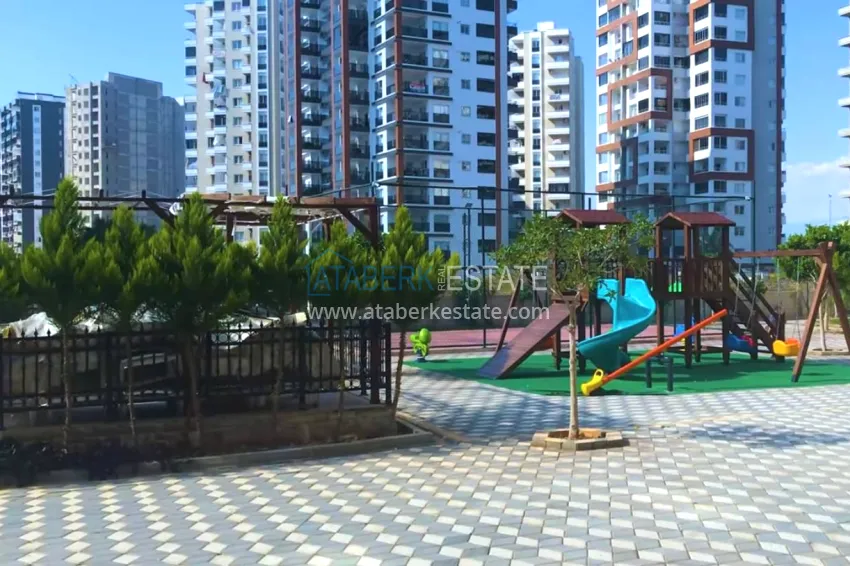 Linear four-room apartment with furniture in Teje district, Mersin 5