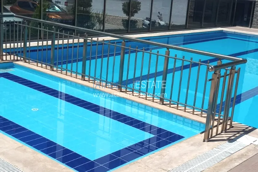Two-bedroom apartment in a comfortable complex — Alanya, Oba district 5